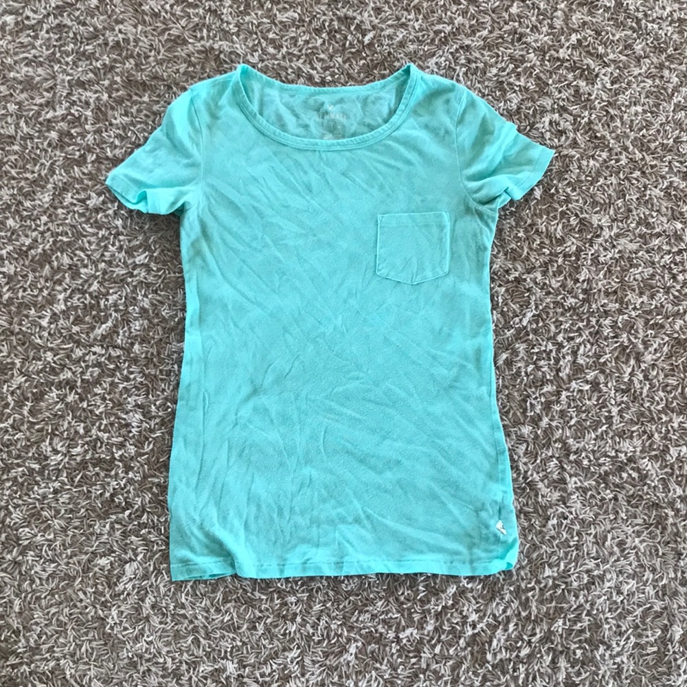 🌸light blue tee - AE